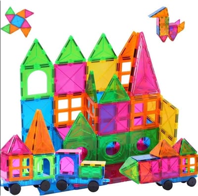 Magnetische Bouwtegels - 3D Magnetisch Speelgoed voor Creatieve Kinderen 100st