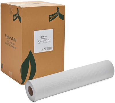 Papierrollen - Behandelbankrollen - Hygiënisch Werken - 100 Vellen Per Rol - 12 Stuks - Wit