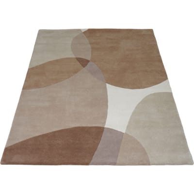 Veer Carpets Vloerkleed abstract /bruin 200 x 280 cm