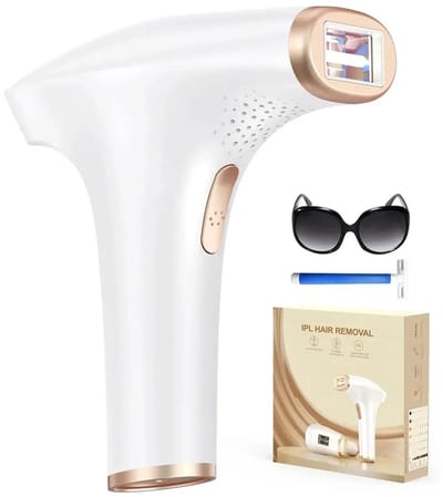 Lifero IPL Laser Ontharingsapparaat – Epileerapparaat Dames – Voor Permanente Ontharing Van Alle Lichaamsdelen – 999.999 Flitsen