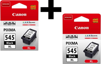 Canon PG-545XL - Inktcartridges - Origineel - Hoge capaciteit - Zwart 2x + Retourzakje