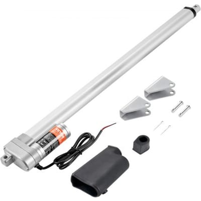 VEVOR 3000N Lineaire Actuator DC 12V Lineaire Aandrijving Ip65 Elektrische Lineaire Motor 500 mm Slaglengte Geluidsniveau ≤60 DB Elektrische Deuropener 5 mm/s Rijsnelheid Lineaire Technologie Aanpassing Aandrijving