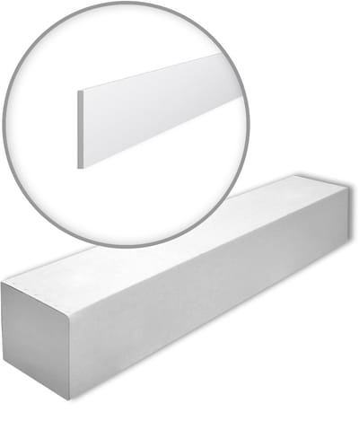 NMC FL9-box WALLSTYL Noel Marquet 1 doos 16 stukken Plint Frieslijst tijdeloos klassieke stijl wit | 32 m