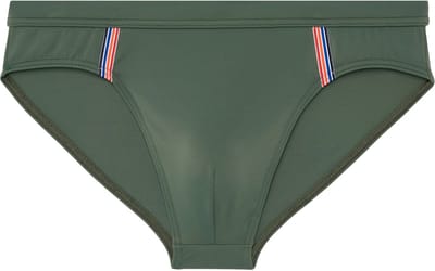 HOM - Nautical cup Swim mini briefs - Khaki - mannen - S