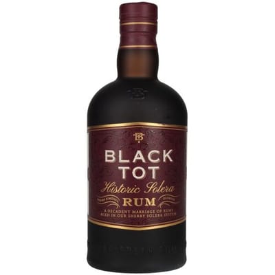Zwarte Tot Rum Black Tot Historic Solera Rum 46,2% Vol. 0,7l