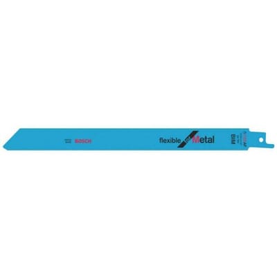 Bosch Accessories 2608656018 Reciprozaagblad S 1122 AF Flexible for Metal Zaagbladlengte 225 mm 5 stuk(s)