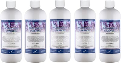 Bodylotion Lavendel 1 Liter - set van 5 stuks - Voordeelverpakking