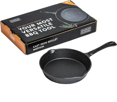 Gietijzeren Skillet | ⌀ 20 cm | Voor Een Perfecte Sear
