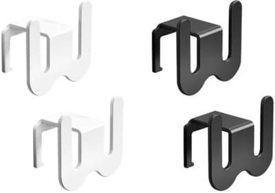 Ruimtebesparend schoenenrek - Wandgemonteerd schoenenrek - Punch Free schoenenrek - 4 stuks