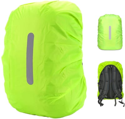 Dailygoods - Regenhoes, rugzak (30-40 l), regenhoes, rugzak, met reflecterende inzetstukken, geschikt voor wandelen, kamperen en fietsen
