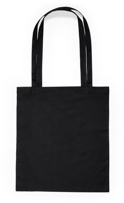 Luxe Tote Bags Zwart - 10 Stuks - Katoenen Draagtassen 38x42 cm - Herbruikbare Shopper - Geschikt voor Bedrukken met Flexfolie, DTF, Zeefdruk en Borduren