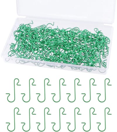 Dailygoods- Kerstversieringen 120 Stuks - Rood/Groen/Zilver/Goud - Roestvrij Stalen Haken - Perfect voor Kerstboomdecoratie - Inclusief Opbergdoos - Kerstboom Haken