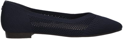 La Strada Loafer Blauw Knitted - Damesschoenen - Maat - 40