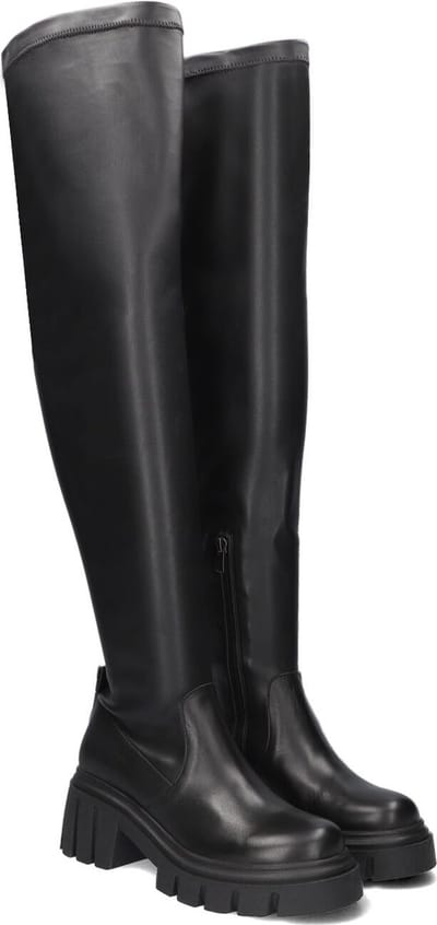 Notre-V 297009 Hoge laarzen - Dames - Zwart - Maat 40