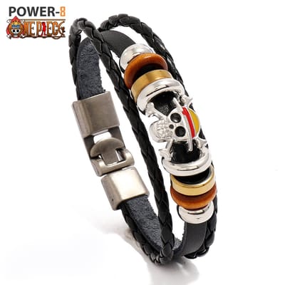 "Power-8® Anime Armband: One Piece Manga Design - Unisex Anime Figuur Merchandise voor Heren, Dames, Jongens en Meisjes" - kerstcadeau