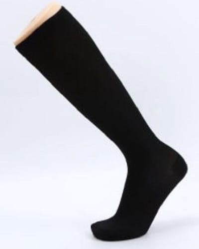 Steunkous - Compressie Kous - Support - Compression Stockings - Maat L/XL - Zwart
