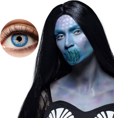 Boland - Paar weeklenzen Evil mermaid - Volwassenen - Halloween en Horror, Fantasy - Halloween en Horror- Fantasy