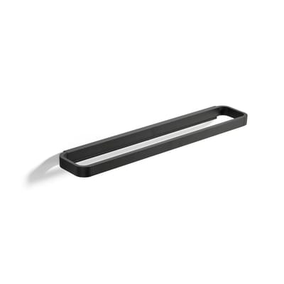 Zone Rim handdoekhouder 44x7.5cm zwart