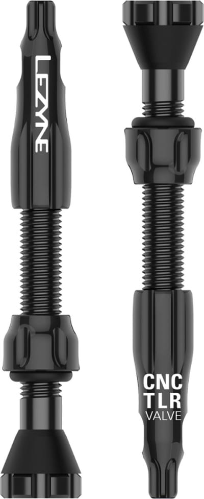 LEZYNE Bandenplakkers CNC TLR TUBELESS VALVE 44MM BLACK