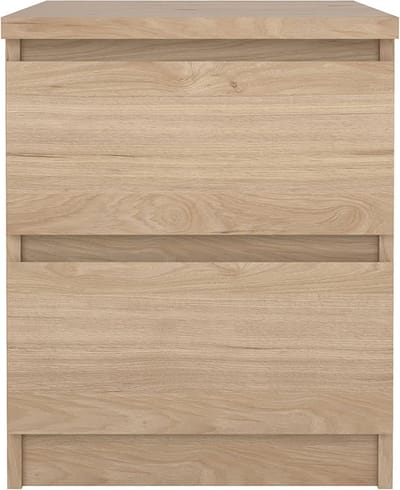 Naia nachtkastje 2 lades eiken decor.