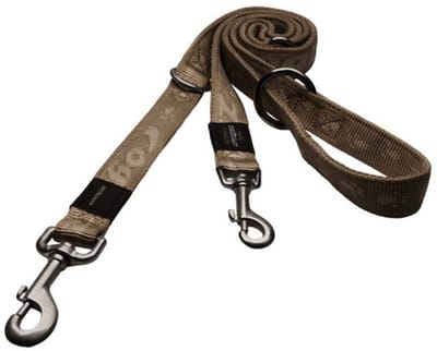 Rogz For Dogs Kilimanjaro Hondenriem - 11 mm x 1.8 m - Goud