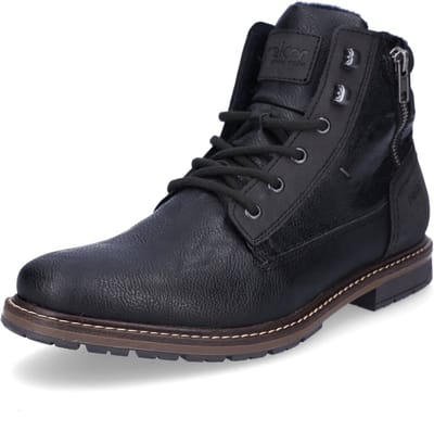 Rieker Veterboot - Mannen - Zwart - Maat 42