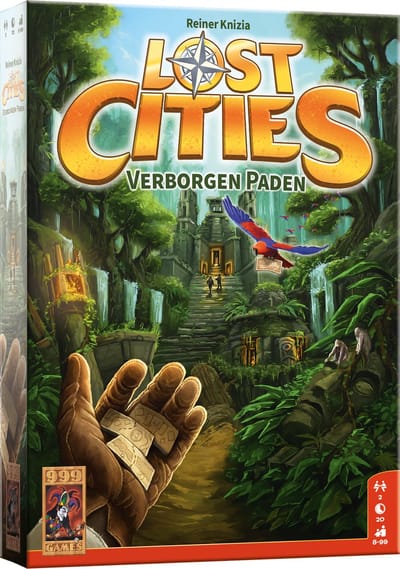 999 Games - Lost Cities: Verborgen Paden - Spannend Tweepersoonsspel
