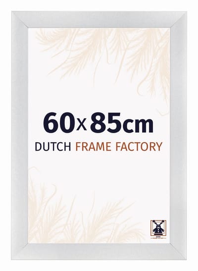 Fotolijst 60x85 cm - MDF - Zilver Mat - Praag