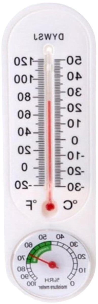 Klimaatsensor Binnen - Vochtigheidsmonitor Temperatuur - Klimaat Bewaken - Verticale Weergave - 264 cm Lengte - Meerkleurig