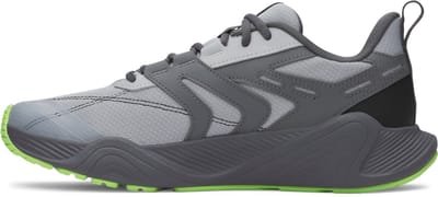 Under Armour UA Charged Commit TR 5-GRY Heren Sportschoenen - Mod Grijs - Castlerock - Lumos Lime