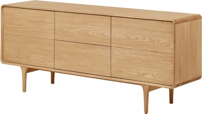 Artichok Mels Sideboard Naturel - Eikenhout - Scandinavisch - TV Kast - 180 x 75 cm