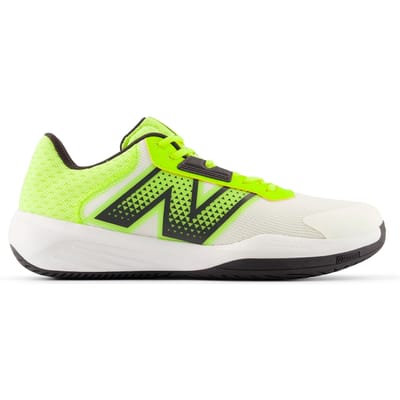 New Balance 696v6 Allcourt schoen Heren-wit, neongeel