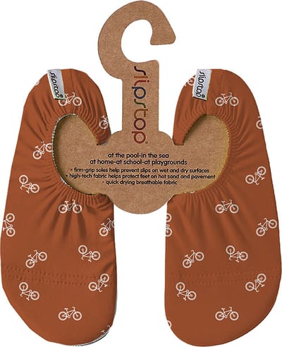 Slipstop antislip waterschoen Bicycle Cognac - Maat INF 18-20