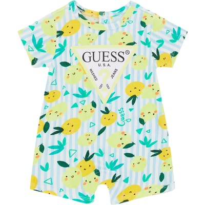 Korte jersey jumpsuit voor babyjongens Guess