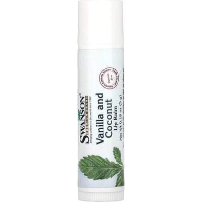Lippenbalsem, Vanille & Kokosnoot, 5G(0,18 oz) white
