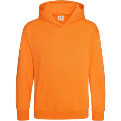 Just Hoods Kids´ Hoodie JH001K - ORANGE CRUSH - 9/11 (L)