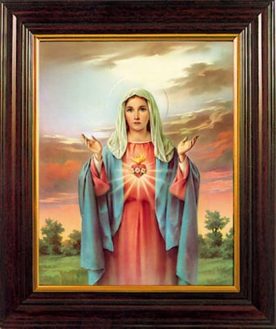 Ikoon Maria a.d.Bijstand 25 x 30 cm (83258)