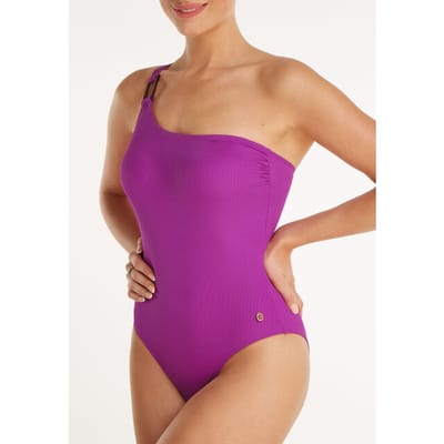 Ten Cate one shoulder badpak wildberry voor Dames | Maat 36