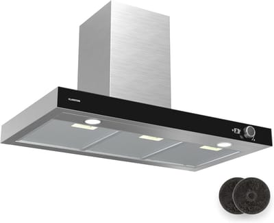 Keuken Afzuigkap - Wandmodel Afzuiging - Koken Geur Weg - 620 m³/u Luchtstroom - 90 cm Breed - RVS Look