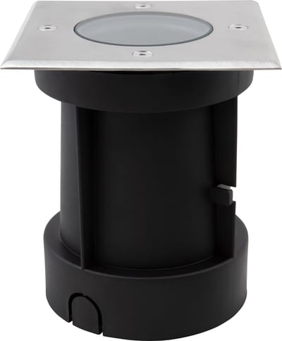 Inbouw Grondspot ''BL-12QS'' - Tuinverlichting/Buitenverlichting met GU10 aansluiting - 120x120mm en draaibaar