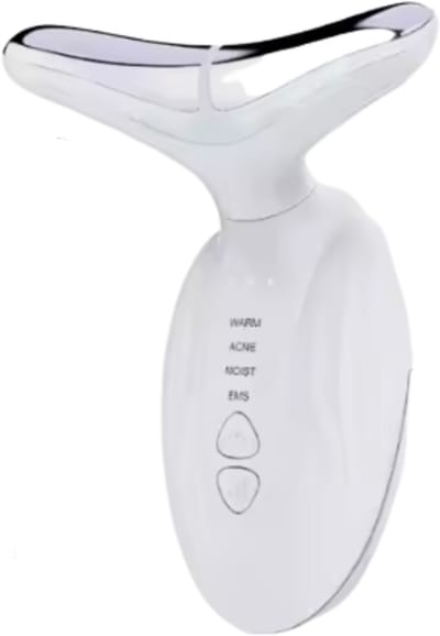 ARAMO® - Microcurrent Gezichtsapparaat - 7 Kleuren LED Lichttherapie - Gezichts-en hals verzorging - EMS-Technologie