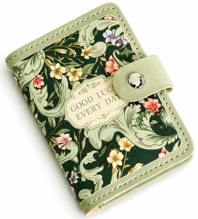 Pashouder Dames – 22 Pasjes – Compacte Wallet – Creditcard Houder – PU Leer – Groen – ID & Rijbewijs Organizer
