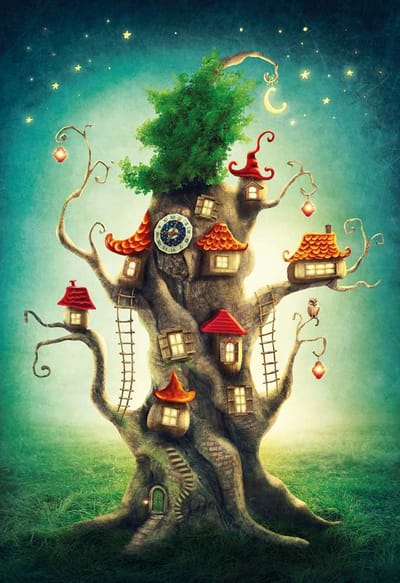 Magnolia puzzel Magic Tree House - 1000 stukjes legpuzzel.