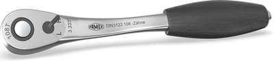 FAMEX 10634 Super Fijnvertande Ratelsleutel, 6,3 mm (1/4 inch) aandrijving, 108 tanden