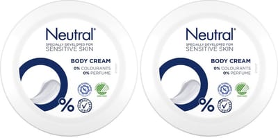 Neutral Bodycreme - Voordeelverpakking 2 x 250 ml - Met Glycerine en Jojoba Olie