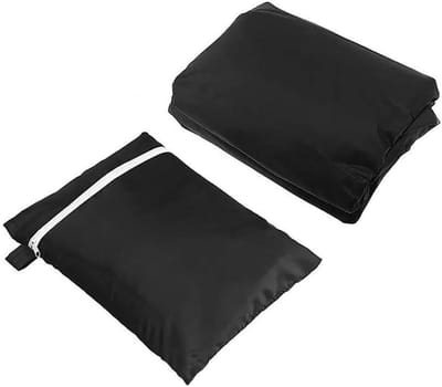 Tafeltennishoes - Pingpongtafel Cover - Buiten Beschermen - Waterdicht Oxford Materiaal - 165x70x185cm - Zwart