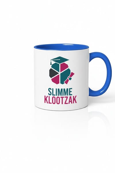 Slimme Klootzak Koffiemok - Graduatie Cadeau - Originele Mok - Keramische Mok 330ml