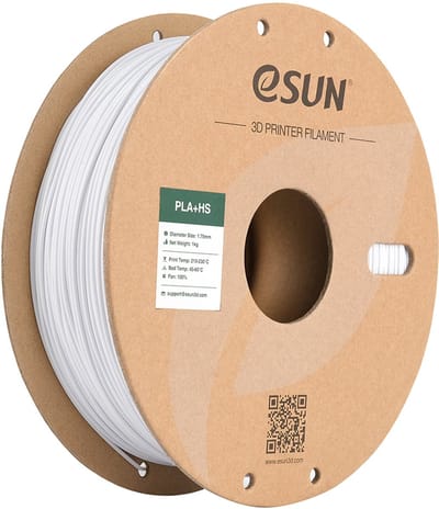eSUN - PLA+HS Cold White (1.75mm - 1kg)
