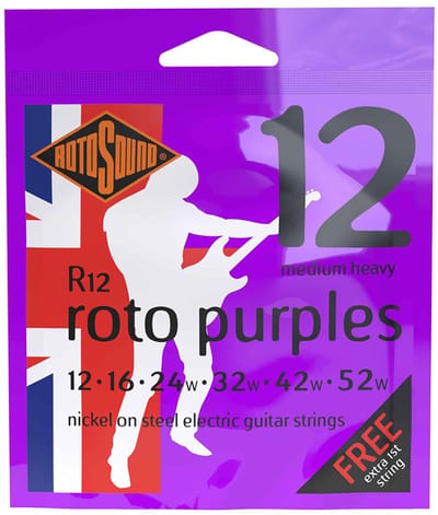 Rotosound R12 Roto Purples Elektrische Gitaarsnaren (12-52)