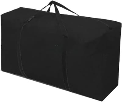 Verhuistassen - Grote opbergzakken - Ruimtebesparend opbergen - Waterdichte Oxford stof - 100 Liter - Grijs